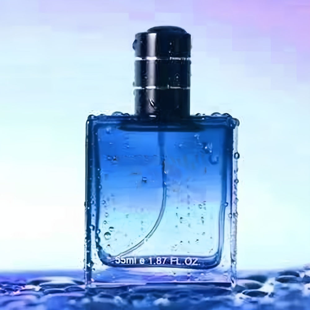 Men's Eau de Toilette Spray - Blue Woody Masculine Fragrance EDT Cologne for Men Daily Use Dates Parties Holiday Gift — image