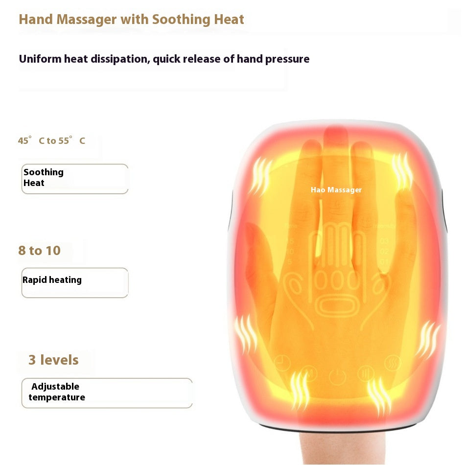 Hand Massager Palm Joint Hot Compress Physiotherapy Hand Beauty Instrument Electric