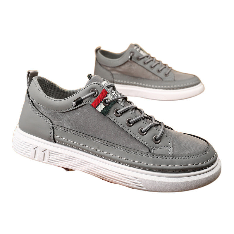 Men's High-End Canvas Sneakers - Versatile Bandage Casual Trainers