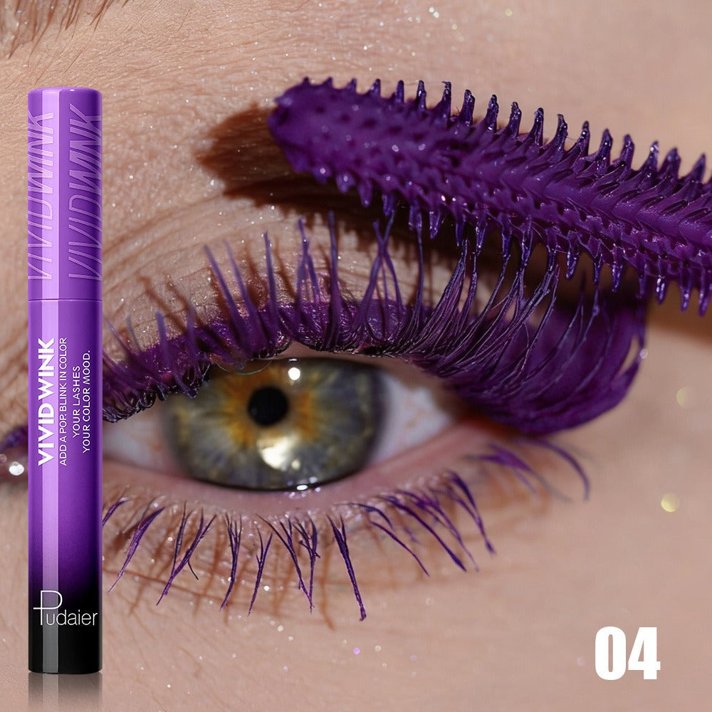 Colored Mascara in Five Numbered Shades with Slim Color-Coordinated Tubes and Integrated Comb-Style Wands — image 9
