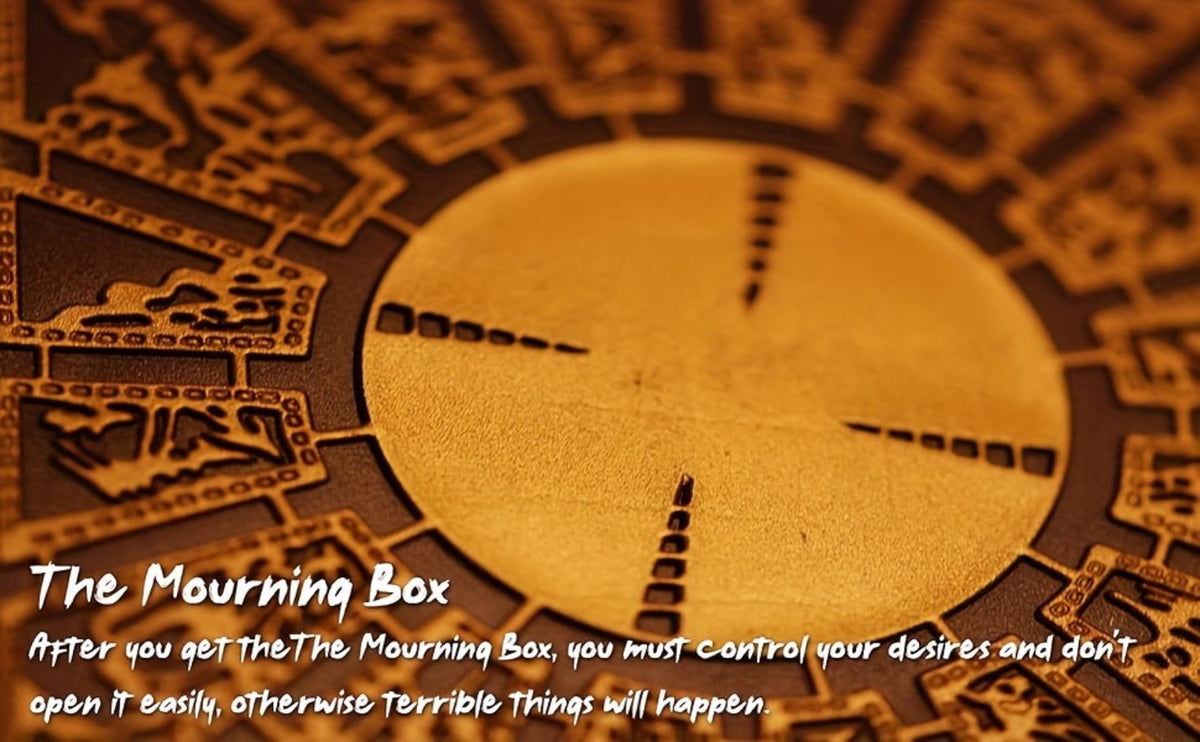 Lament Configuration Puzzle Box Cube, Functional Detachable Deformation Lock Box with Display Base — image 11
