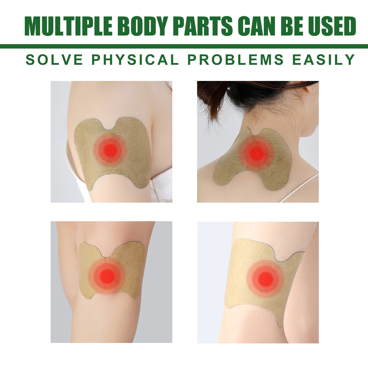 Knee Relief Patches Kit, Maintenance Knee Joint Lumbar Pain Relief Pain Plaster Wormwood Patch