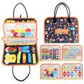 Montessori Busy Board for Toddlers Ages 1 2 3 4, Sensory Activity Learning Toy with Zipper Buckle Button Lace Snap — image 6