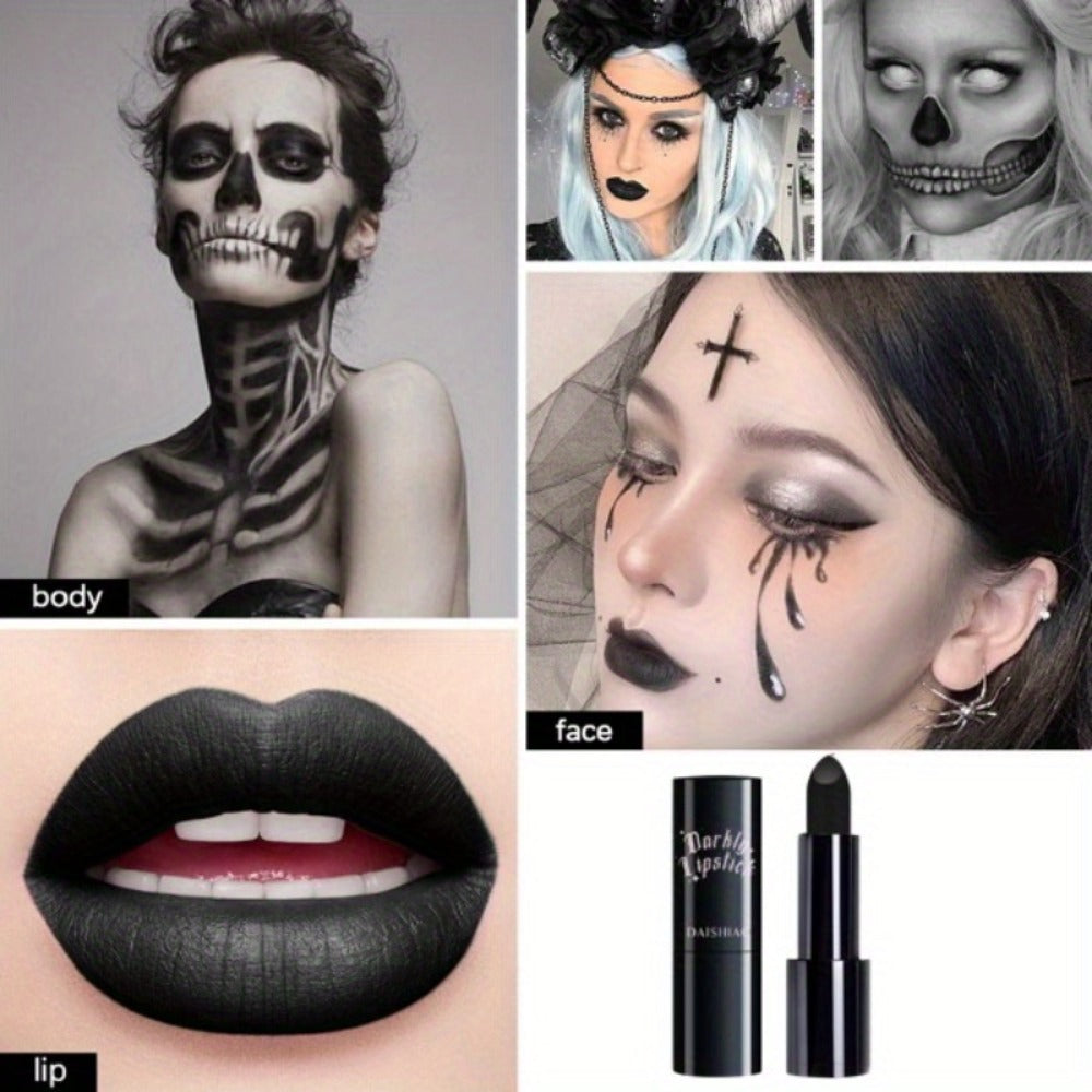 Black Matte Lipstick Set 3 Pack, for Makeup, Travel and Everyday Vanity Use, with the Listed Configuration — image 6