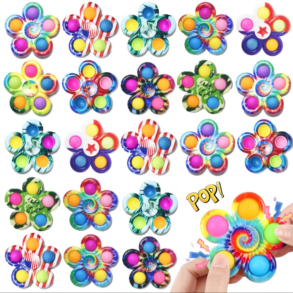 Sensory Fidget Spinners Bulk 30 Pack with the Listed Color, Size or Set Options for Everyday Carry — image 4