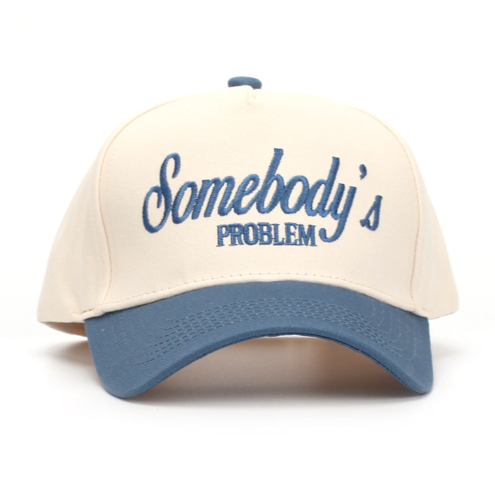 Breathable Sun Visor Cap With English Letters