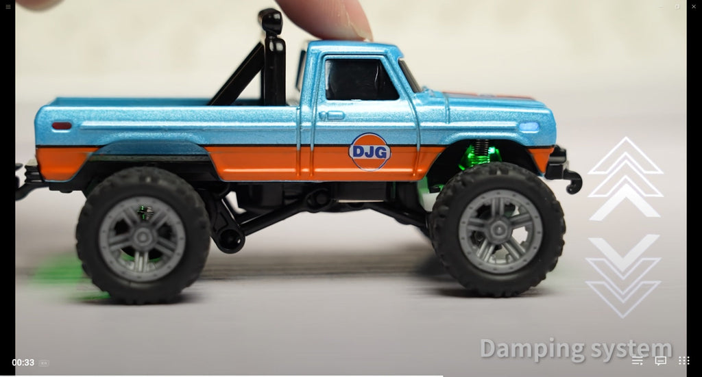 Mini Remote Control Pickup Truck with Detachable Trailer, Five Color Options and Spring Suspension — image 19