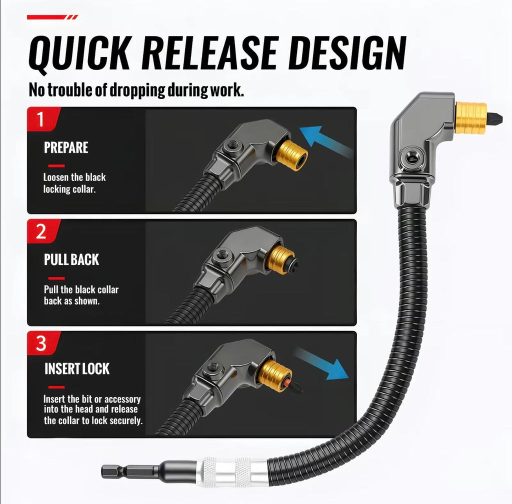 AngleDrill 90-Degree Drill Attachment