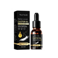 Castor Oil Mascara, Thickening & Moisturizing Natural Long Jet Black Curling Mild Mascara - V.I.P Digital Presence