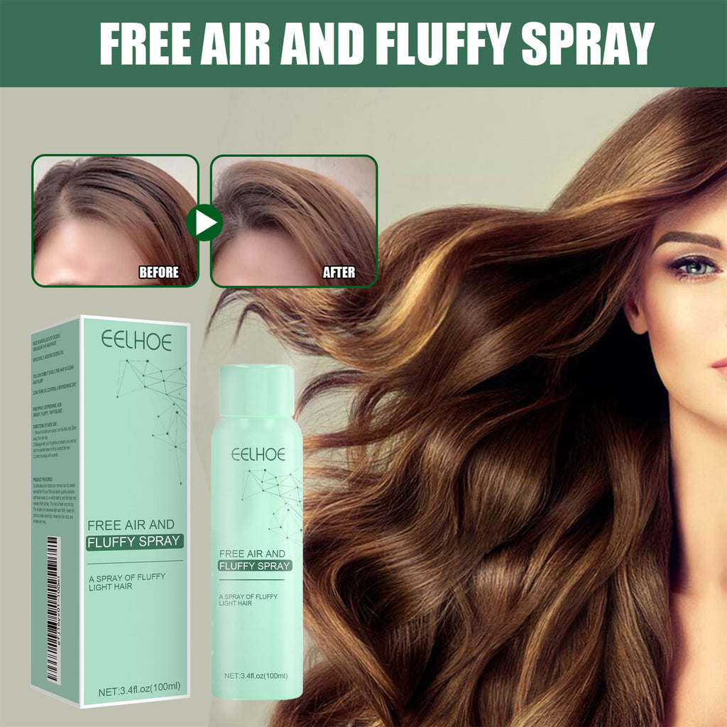 No-Wash Dry Hair Spray, Air Fluffiness Remove Oil Dry And Cool Shampoo-free Dry Hair Agent