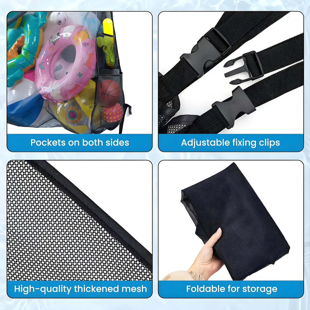 Pool Float Storage for Inflatable Pool Toys and Swimming Accessories — image 8