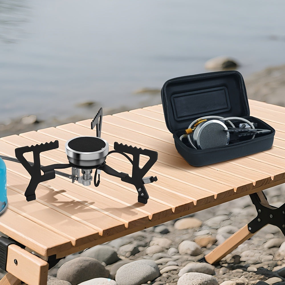 Infrared Camping Stove REDSUN FD1/FD3, 3.0kW Windproof Portable Gas Stove with Collapsible Stand & EVA Case — image 8