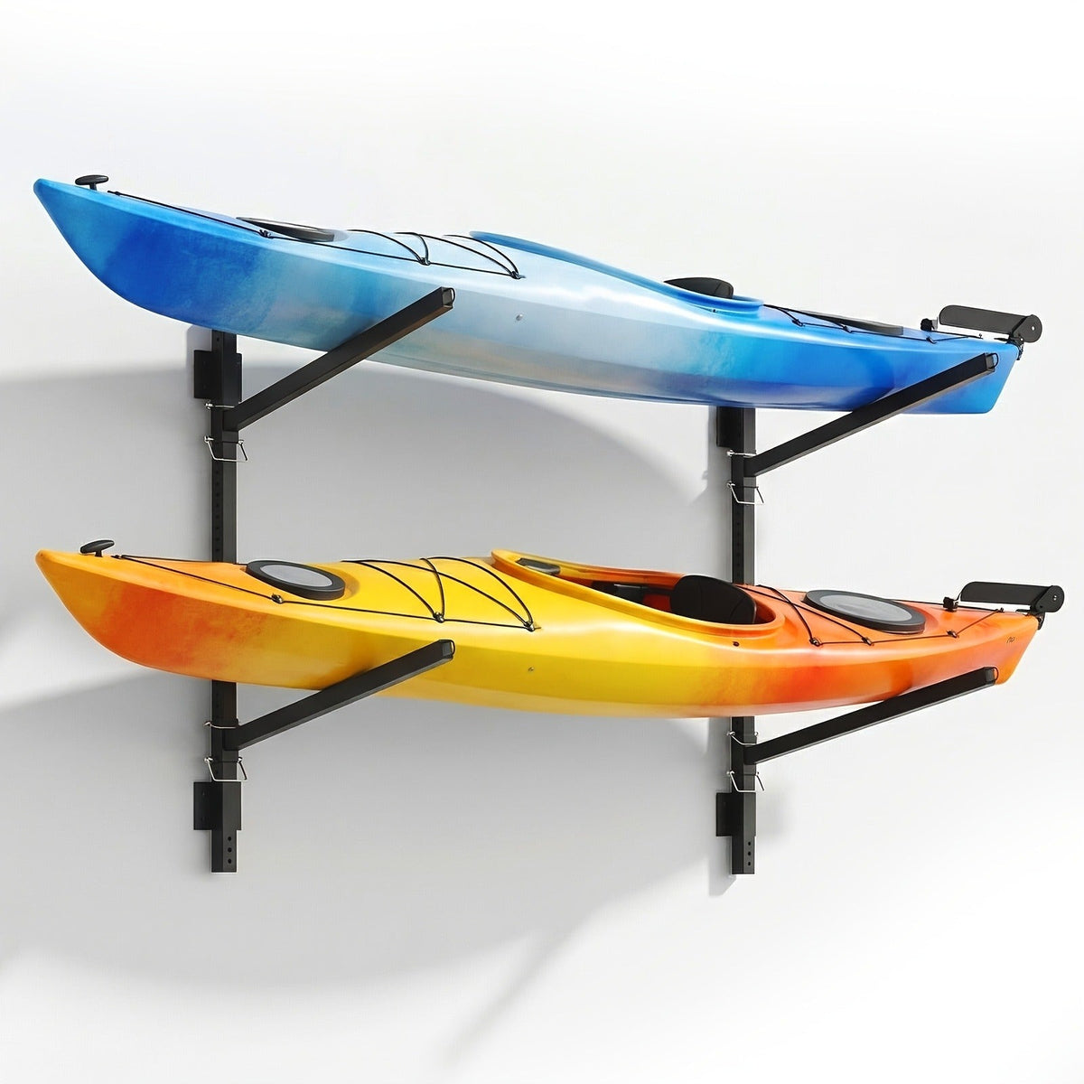 Kayak Storage Rack, Adjustable Stand for SUP, Canoe & Paddle Board, Wall, Dock & Freestanding, 400 lbs Capacity — image 9