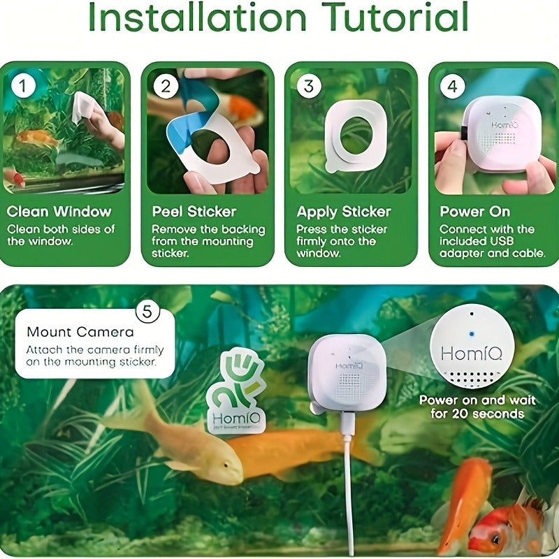 Smart Bird Feeder Camera 2K HD WiFi - AI Capture Night Vision — image 7