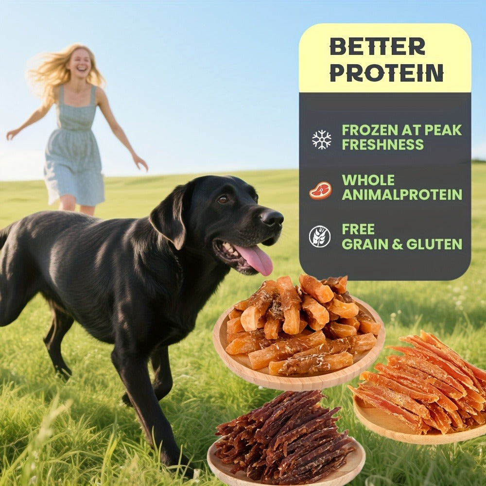 Dog Treats Mixed Chicken, Duck and Sweet Potato Chew Assortment with Four Retained Combination Options — image 1