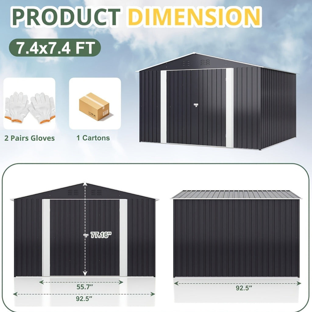 Polycarbonate Greenhouse Kit with Frame, for Garden, Patio and Yard Use, with the Listed Configuration — image 11