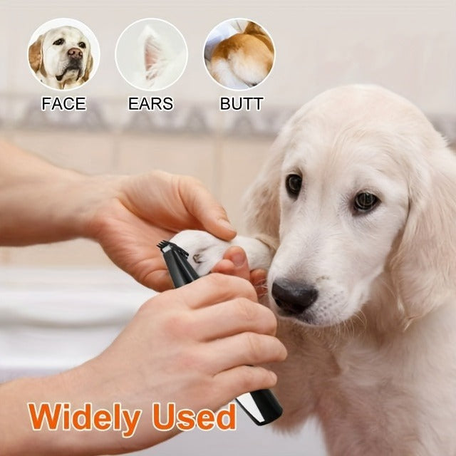 Pet Detail Trimmer, USB-Rechargeable Ceramic-Blade Clipper for Dog and Cat Face, Paw and Ear Areas — image 13
