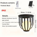 Solar Garden Light Table or Floor Lamp with Short and Tall Options, Solar Panel and Remote-Control Layout — image 7