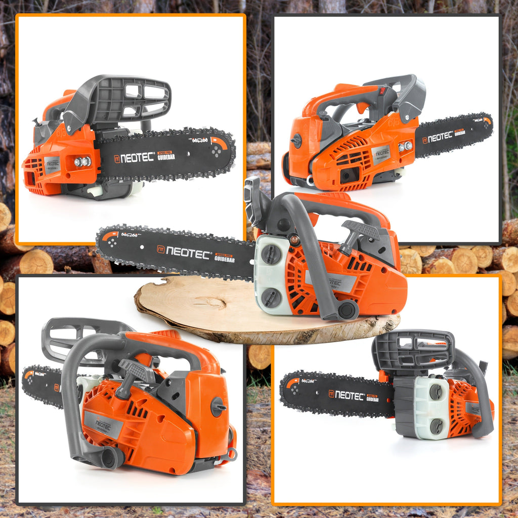 25.4CC 12-Inch Top-Handle Gas Chainsaw with Two-Stroke Engine and Pictured Accessory Group — image 8