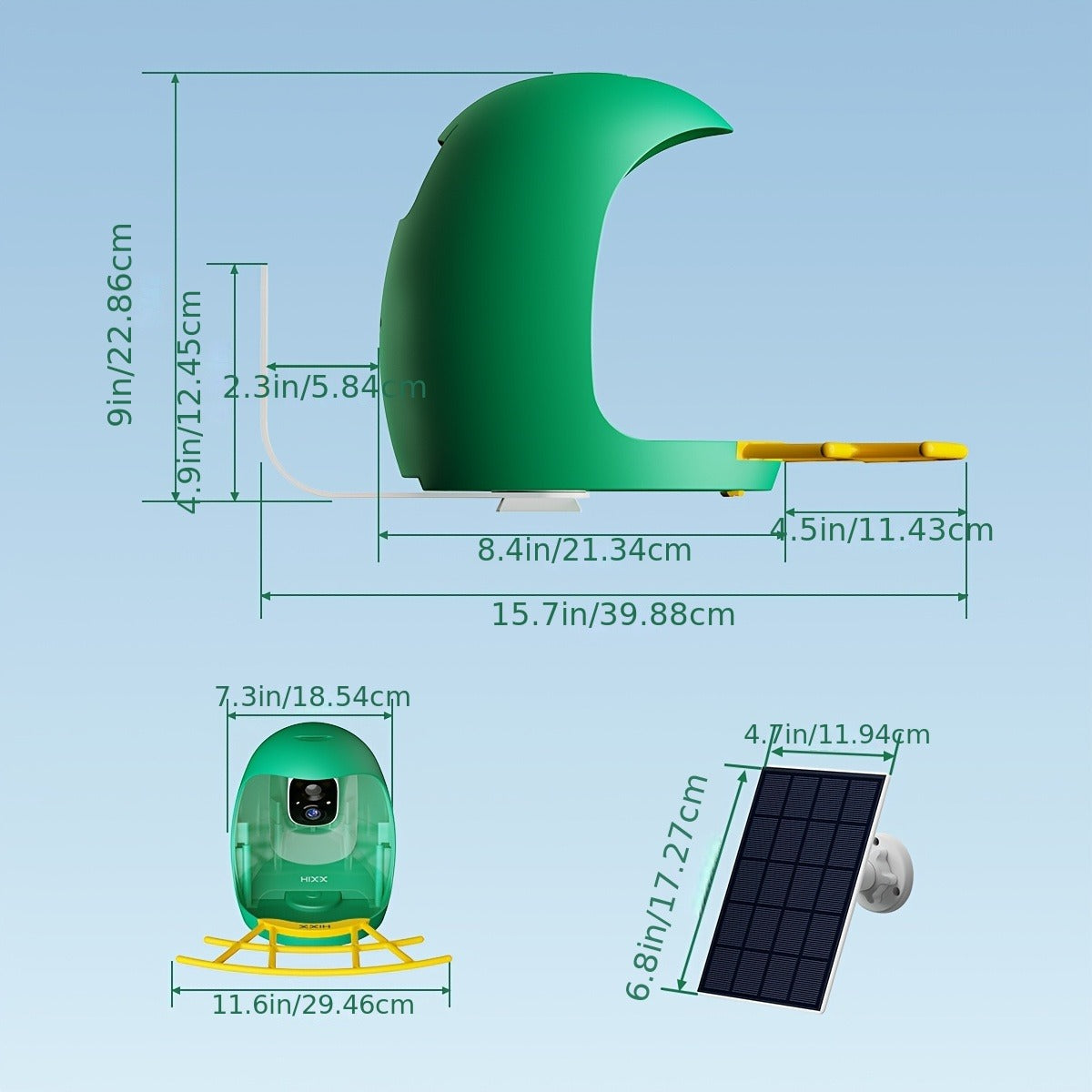 Smart Bird Feeder with Camera AI Bird Identification, 2K HD Live View, Auto Capture & Color Night Vision — image 7
