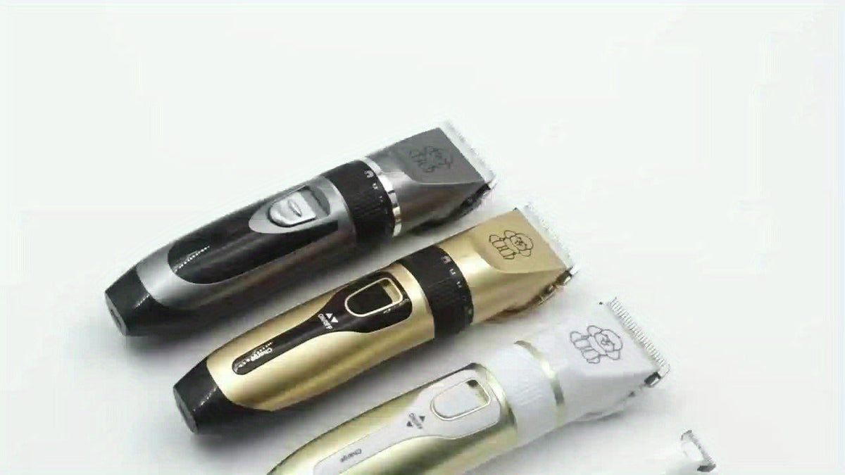 Pet Hair Clipper, USB-Rechargeable Cordless Trimmer with Adjustable Comb and Four Package Options — image 16