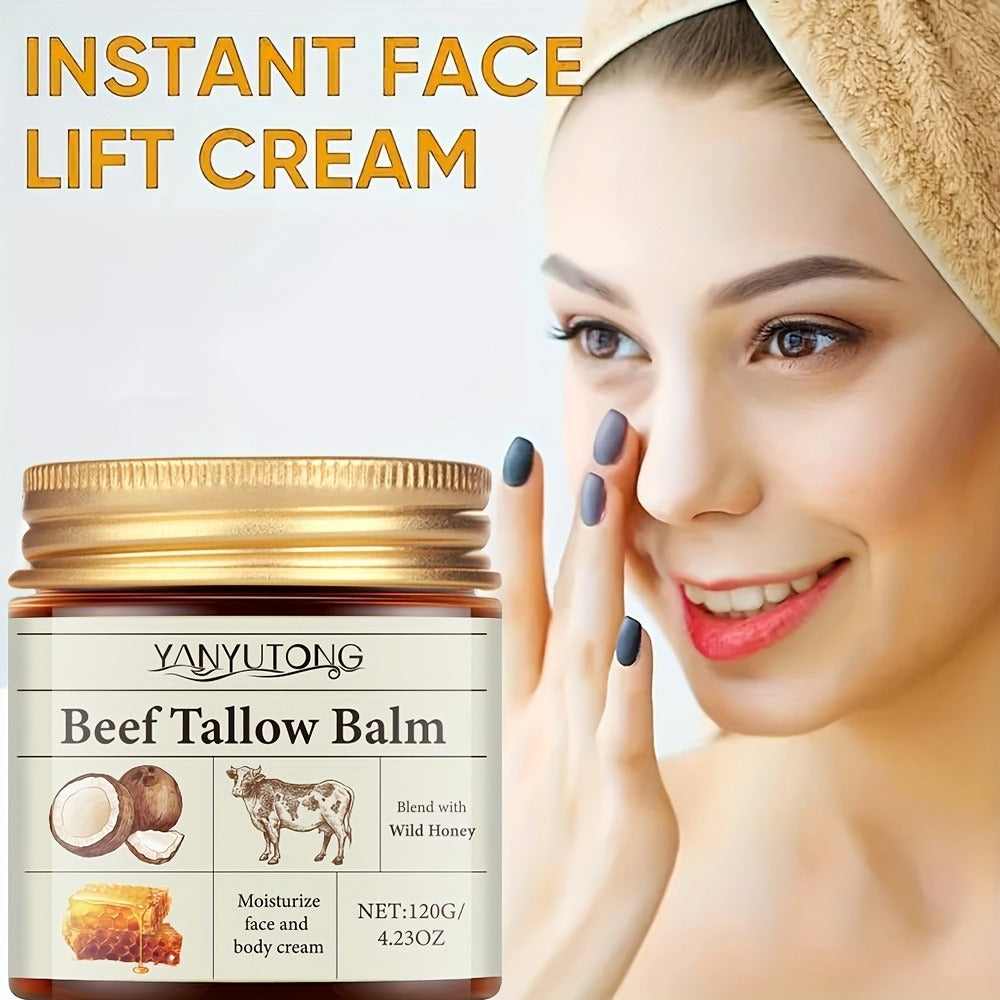 Bee Venom Lifting Cream with Beef Tallow & Honey 120g for Bath Time, Home Spa and Personal Care — image 5