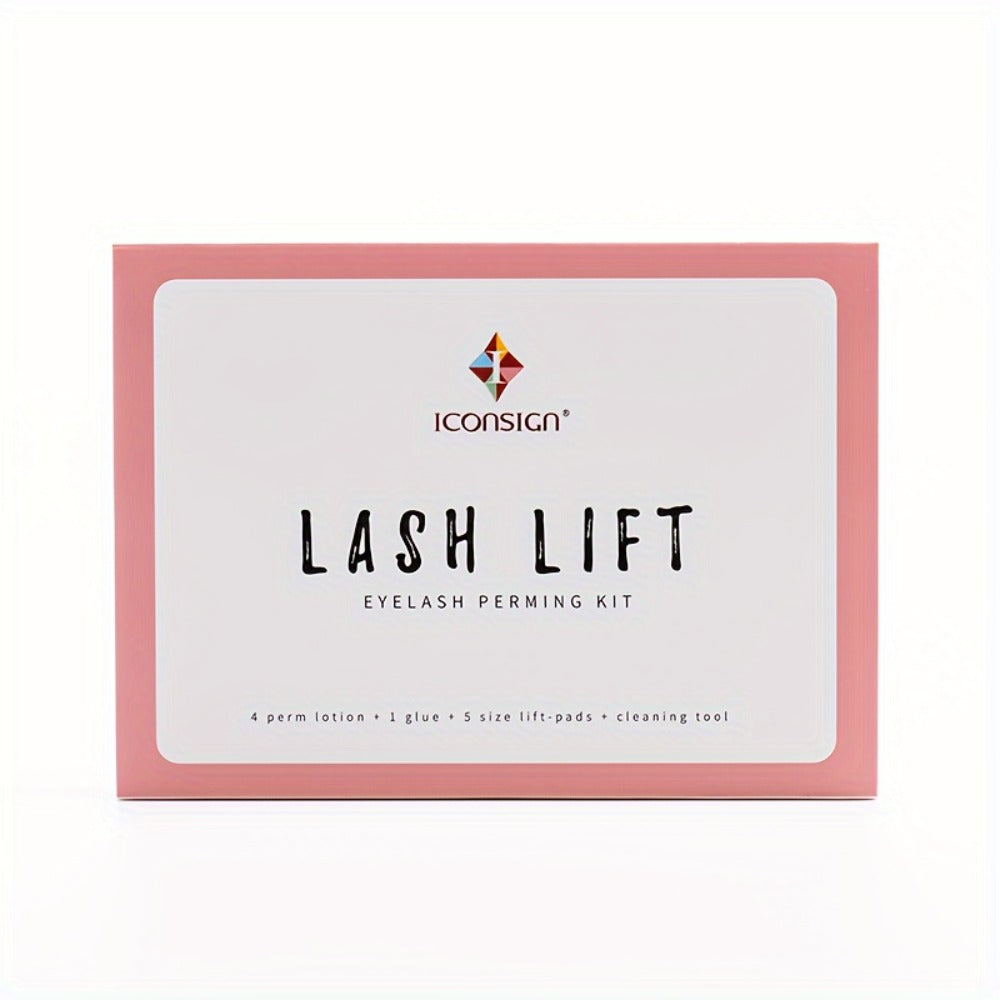Lash Lift Kit Professional Eyelash Perm & Curl System ICONSIGN Calia Perm Technique 6-8 Weeks Natural for a Home Lash Beauty 