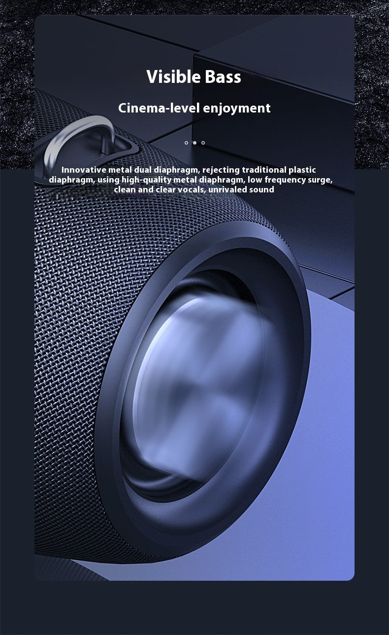 High-Power Square Dance Bluetooth Family Karaoke Speaker