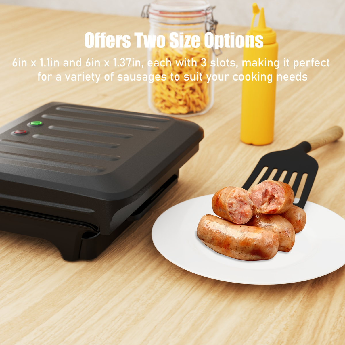 Hot Dog Machine in an Electric Design with Drip Tray for BBQ Parties — image 10