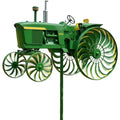 Garden Windmill Stake Tractor-Shaped | Rotating Wheels Pinwheel for Patio Yard Lawn Outdoor Sculpture Decor Gift — image 2