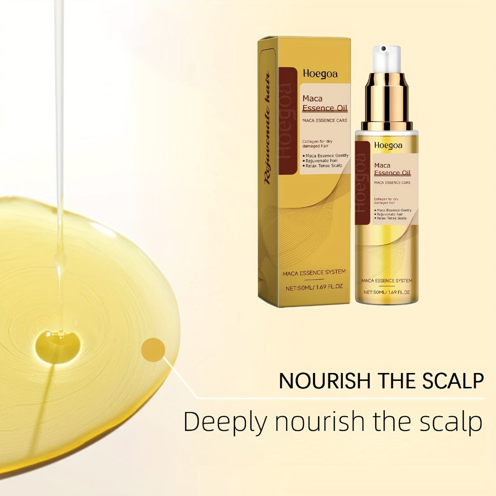 Three-Piece HOGOGO Collagen Hair Care Set with Jar and Pump Containers in a Gold Gift Box Presentation — image 4
