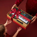 Kids Electronic Piano 37 Keys with Microphone, USB Powered Keyboard for Young Learners, Sing-Along Music Education Toy — imag