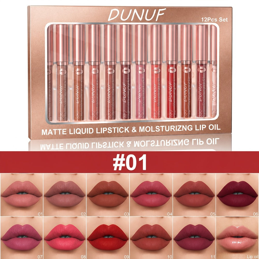 Twelve-Piece Boxed Lip Color Collection in Coordinated Set 02, Set 03 or Set 04 Shade Assortments — image 10