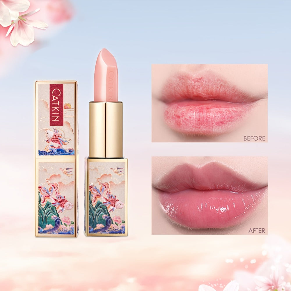 Lip Balm CATKIN Tinted Stick with Five Named Shade Options, Glossy Finish and Floral Packaging — image 5