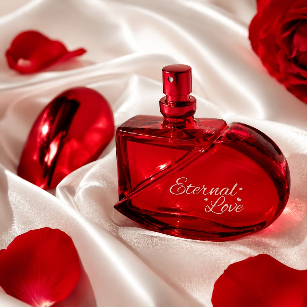 Perfume for Women Love Floral EDP in Sculptural Red Bottle with Fresh Romantic Scent Profile — image 2