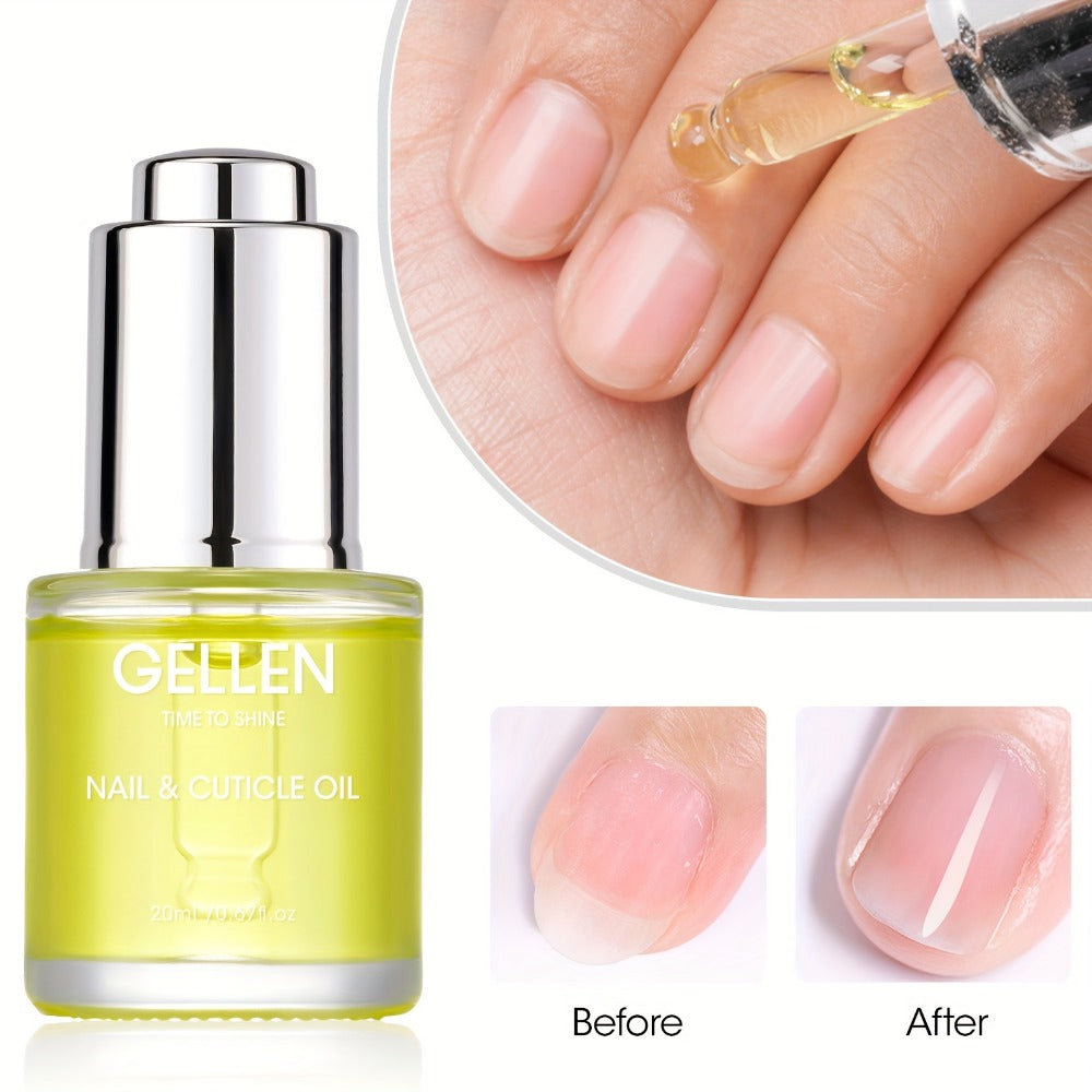 Cuticle Oil Treatment Set 2pcs 0.68oz Each Nourishing Hydrating – Moisturizer for Dry Cracked Cuticles & Brittle Nails — imag