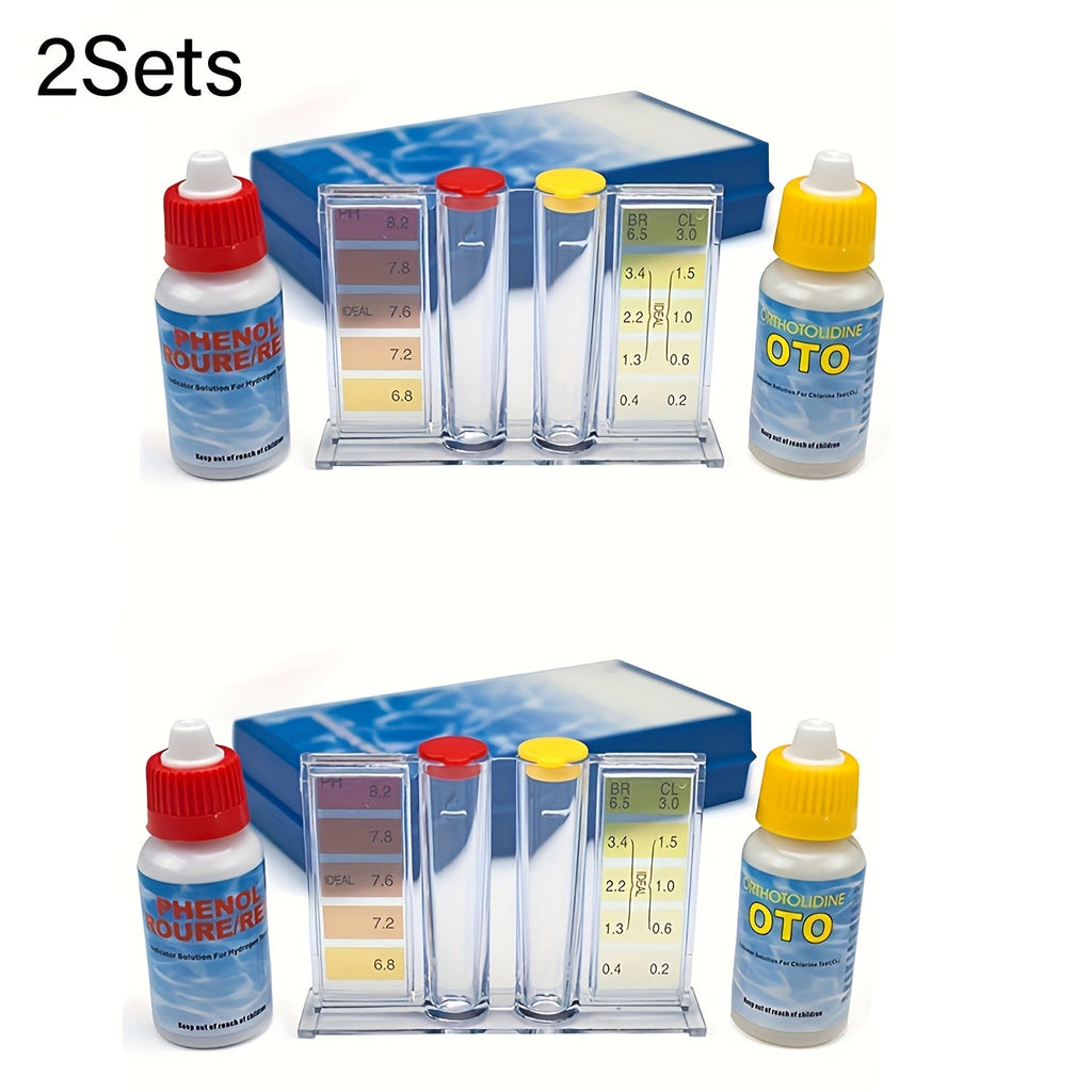 Pool Test Kit pH Reagent, Swimming Pool Spa Hot Tub Water Testing for Garden, Patio and Yard Use — image 3