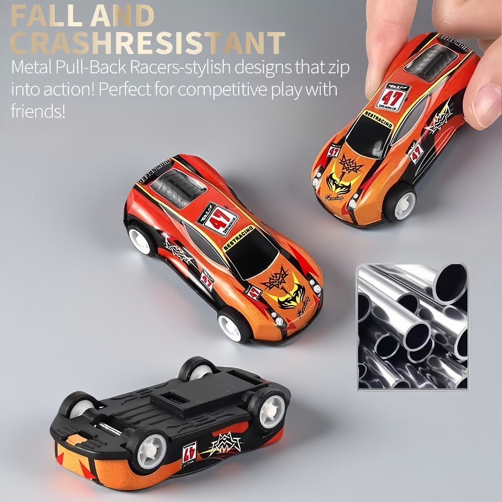 Dinosaur Toy Car Set 29-30pcs, Mini Pull Back Racing Cars with T-Rex Spinosaurus Pterodactyl Figures & City Traffic Map — ima