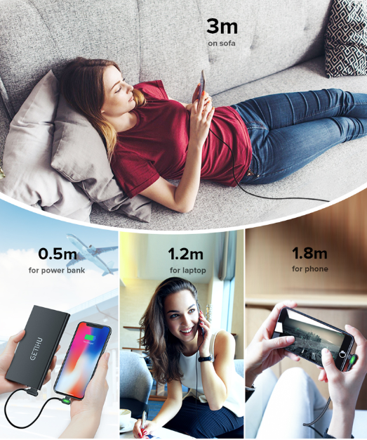 USB Cable Fast Charging Mobile Phone Charger