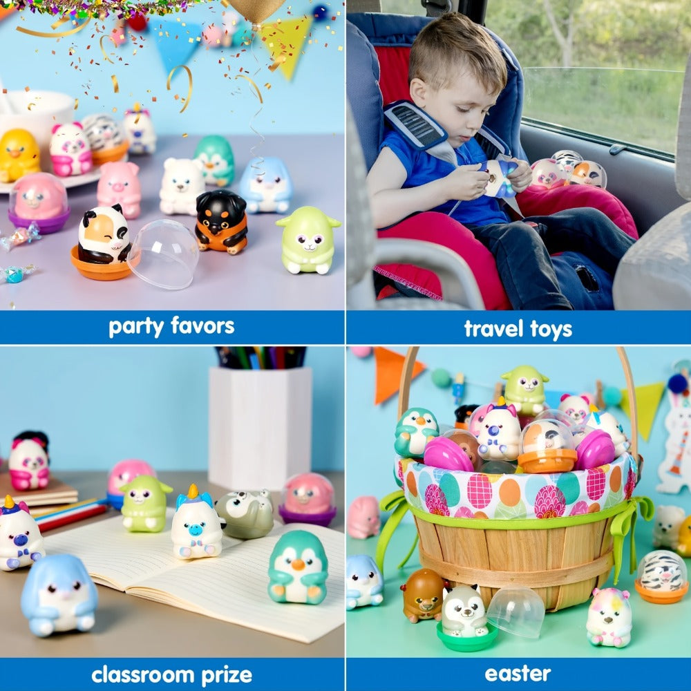 Mochi Squishy Toys 20 Pack, Slow Rising Cute Animal Squishies Bulk Party Favors for Kids, Classroom Prizes — image 5