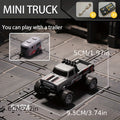 1:64 Scale Mini RC Car Alloy Off-Road Truck with Shock Absorbers – Pocket-Sized Remote Control Car for Boys Ages 6 7 8 9 10 —