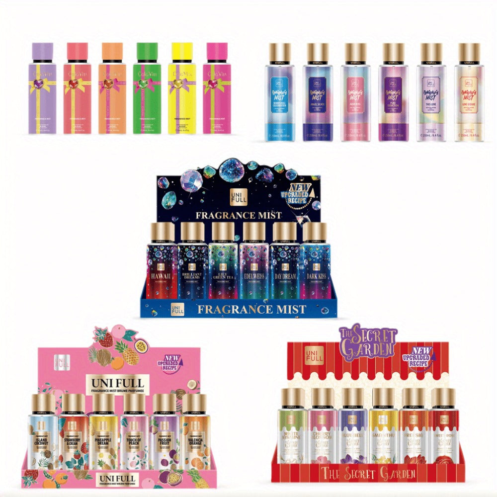 Scented Hair & Body Mist for Women 8oz – Long-Lasting Perfume Spray, Lightweight Non-Greasy Fragrance Mist for Dates, Parties