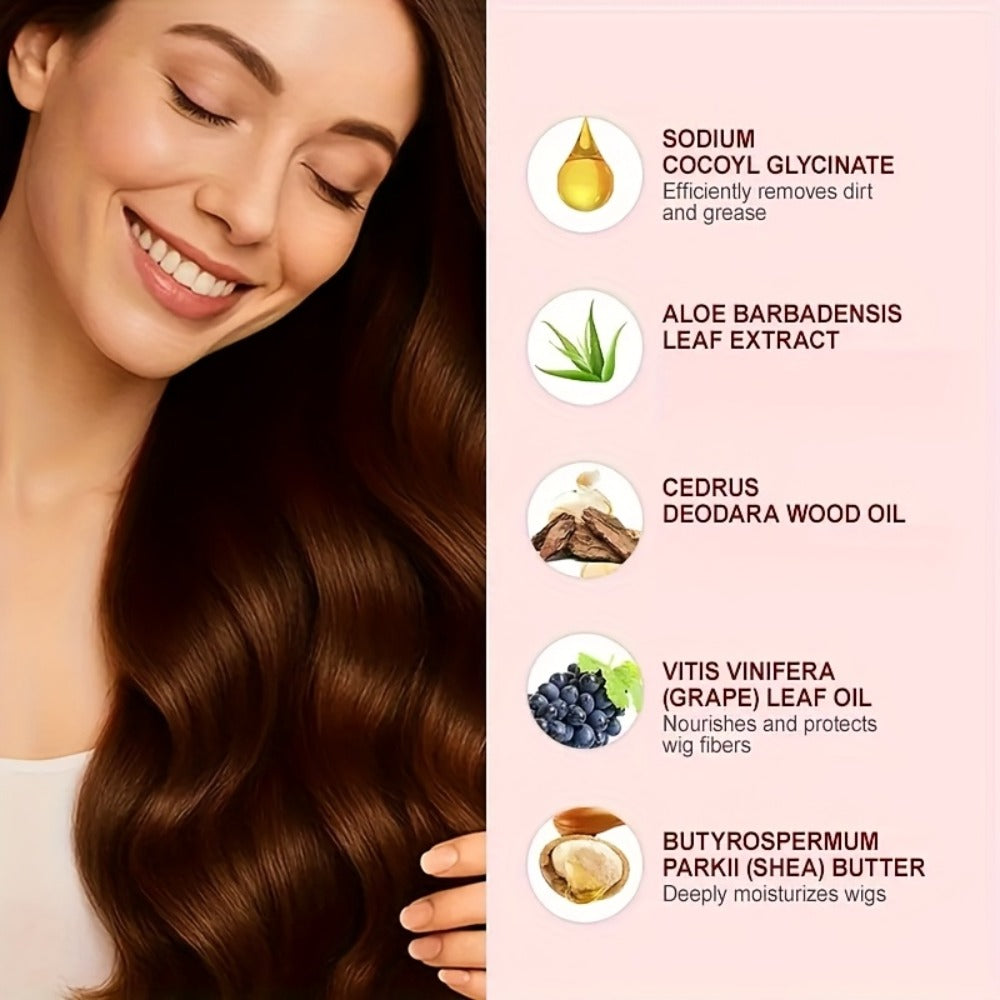 Wig Conditioner Spray with Argan Oil & Vitamin E Leave-In - Sillkva Care for Synthetic & Human Hair Wigs — image 9
