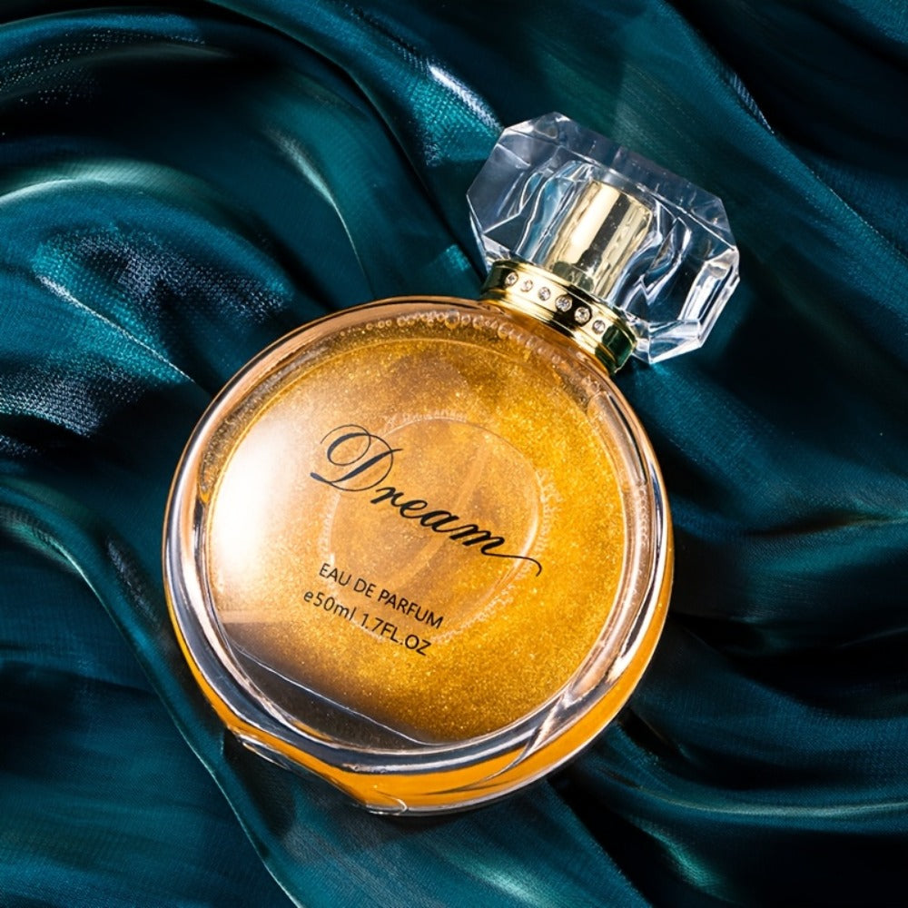 Perfume for Women in 1.7 oz Golden Floral Bottle with Rose Accent and Eau de Parfum Spray Format — image 3