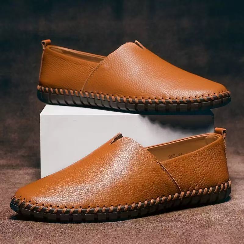 Men's Casual Trendy Slip-on Low-top Breathable Driving Shoes