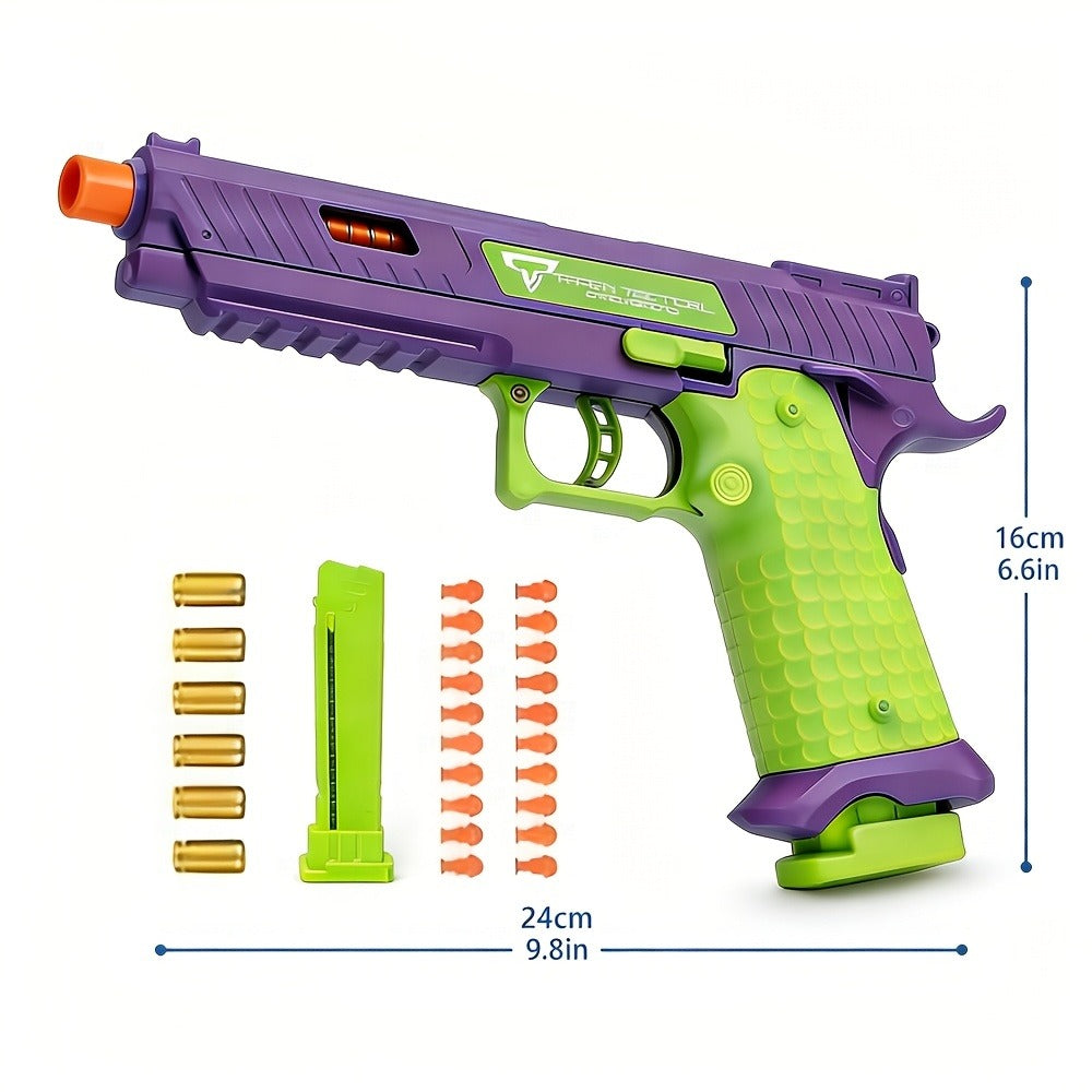 2011 Battle Master Semi-Auto Bullet Toy Gun with Shell Ejecting, 1 Magazine, 20 Simulation Bullets — image 3