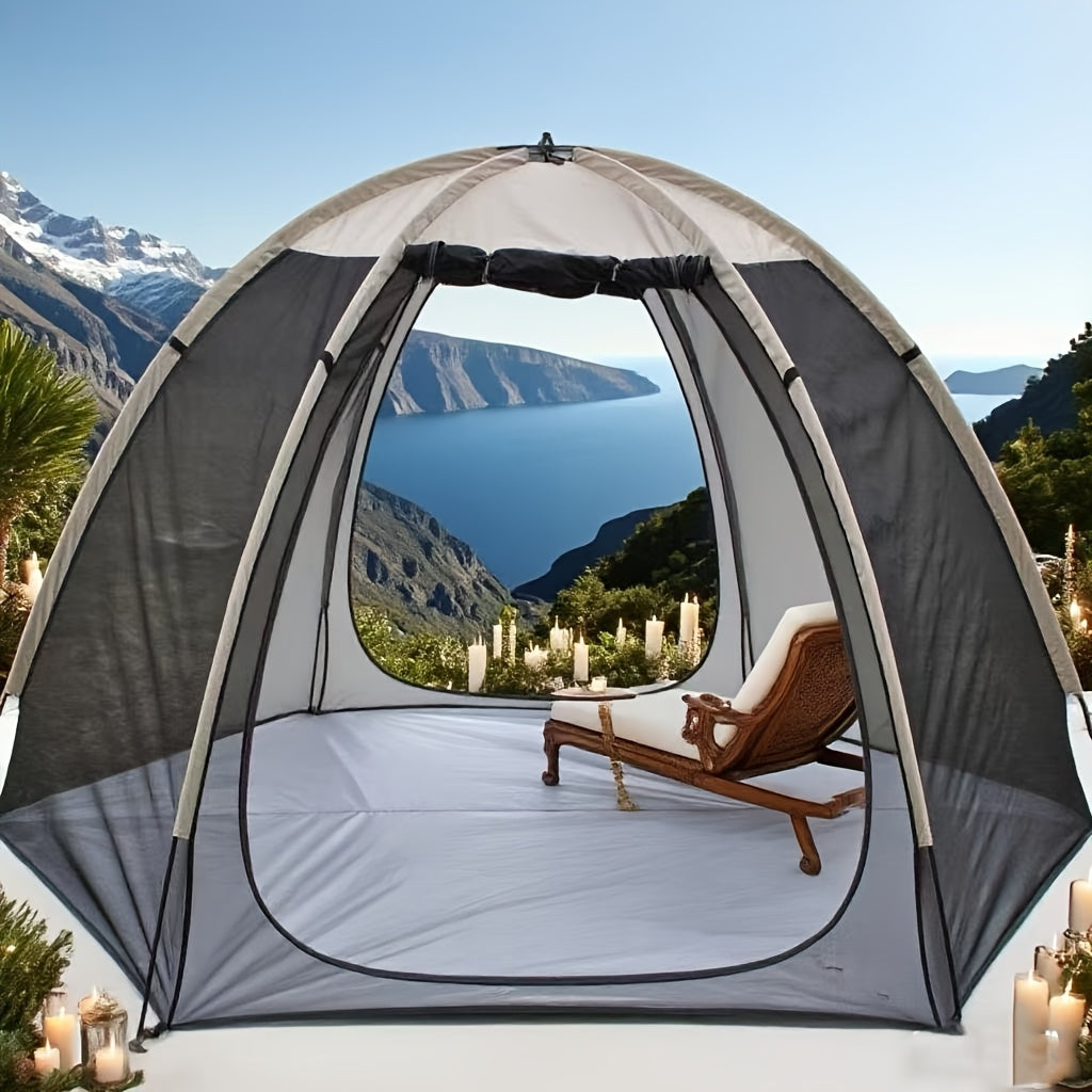 Screen Tent Large Portable Dome Oxford UV Resistant Outdoor Shelter — image 3