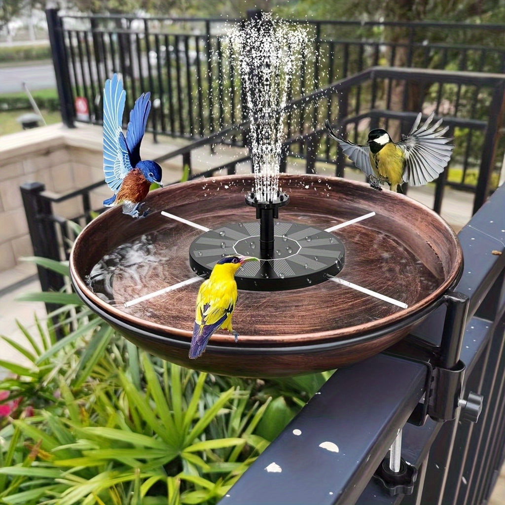 Outdoor Fountain Solar Powered for Garden, Pathway and Patio Lighting, with the Listed Configuration — image 2