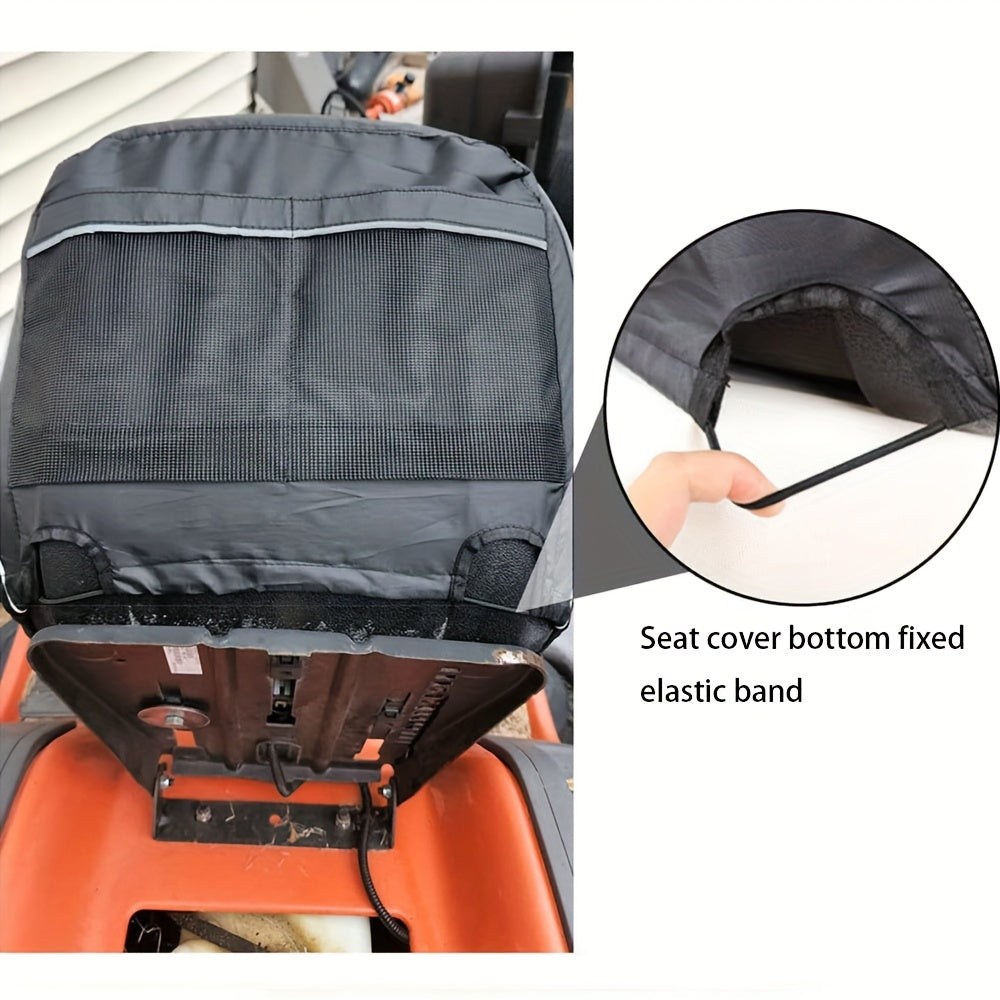 Lawn Mower Seat Cover, Riding Mower Tractor Garden Outdoor for Garden, Patio and Yard Use, with Listed Configuration — image 