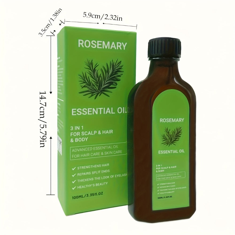 Rosemary Biotin Argan & Batana Hair Oil Spray Multi-Pack, Deep, Scalp Nourishing for Bath Time, Home Spa and Personal Care — 